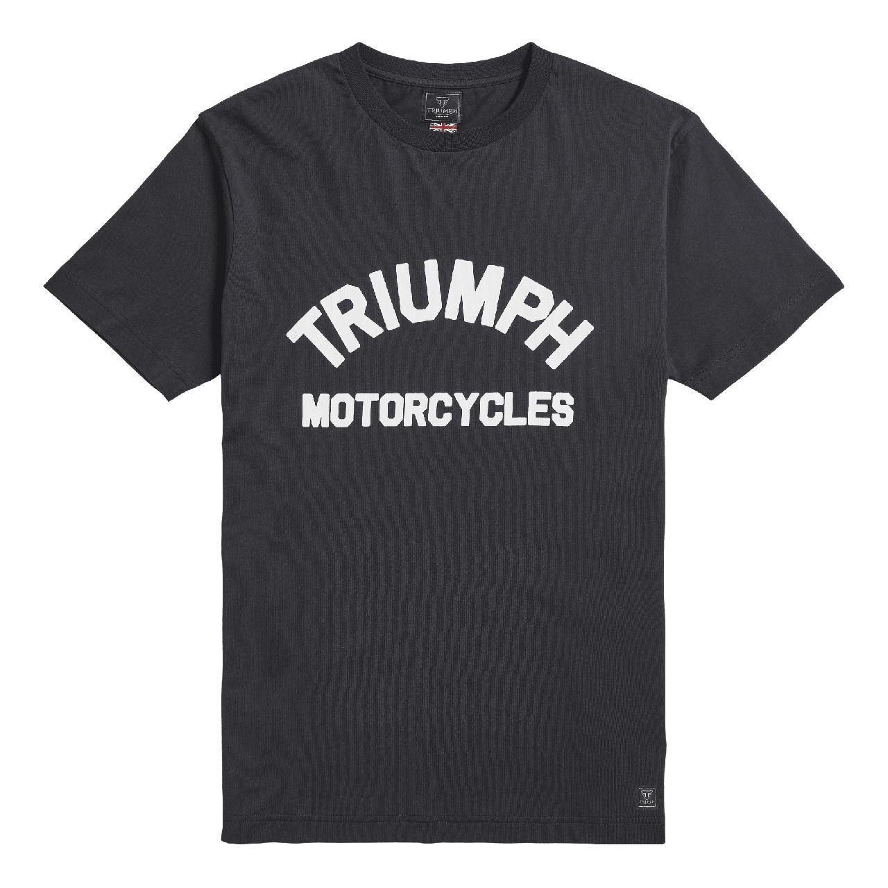 Triumph Burnham T-Shirt Black | Triumph Motorcycle Clothing