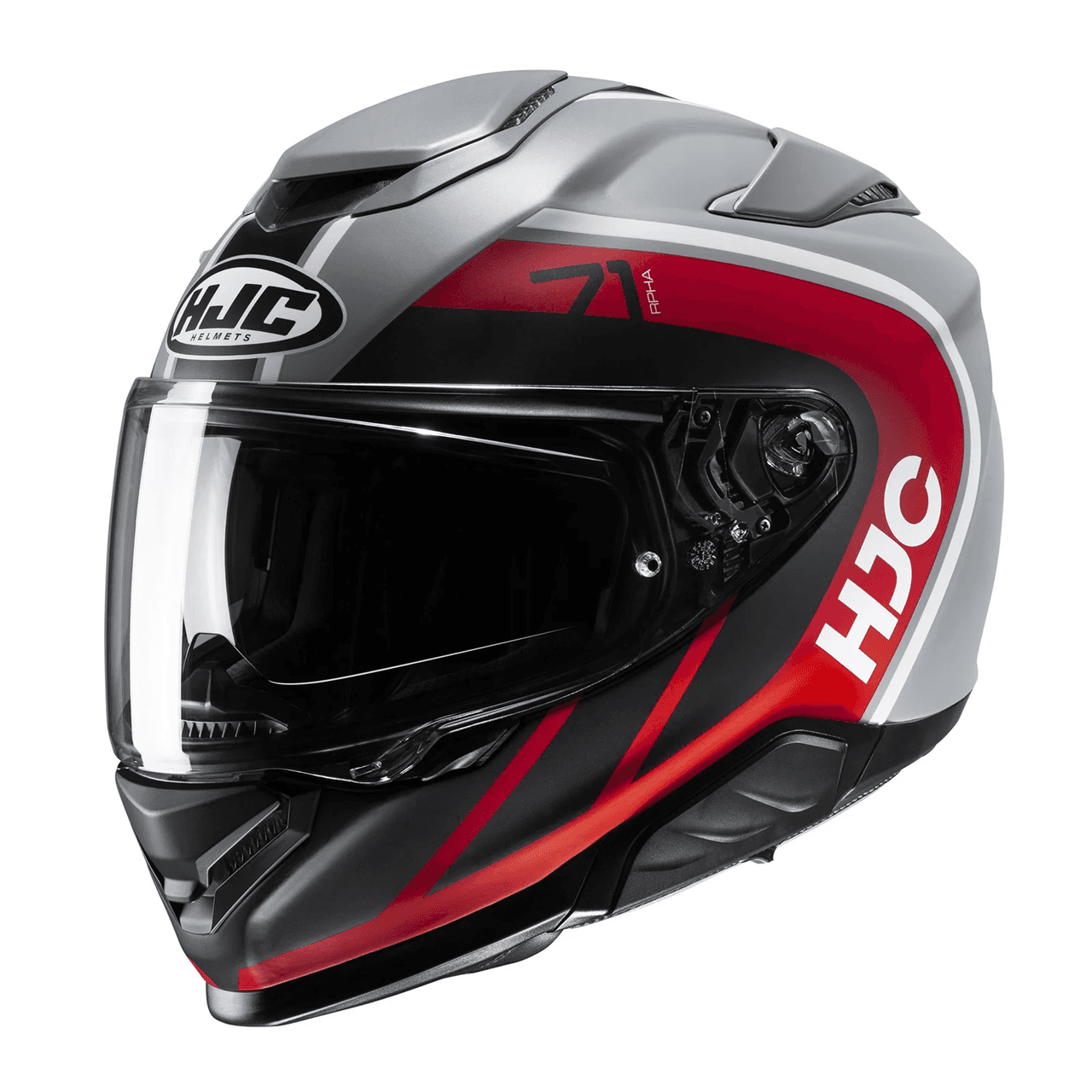 Hjc Rpha 71 Mapos Motorcycle Helmet Red