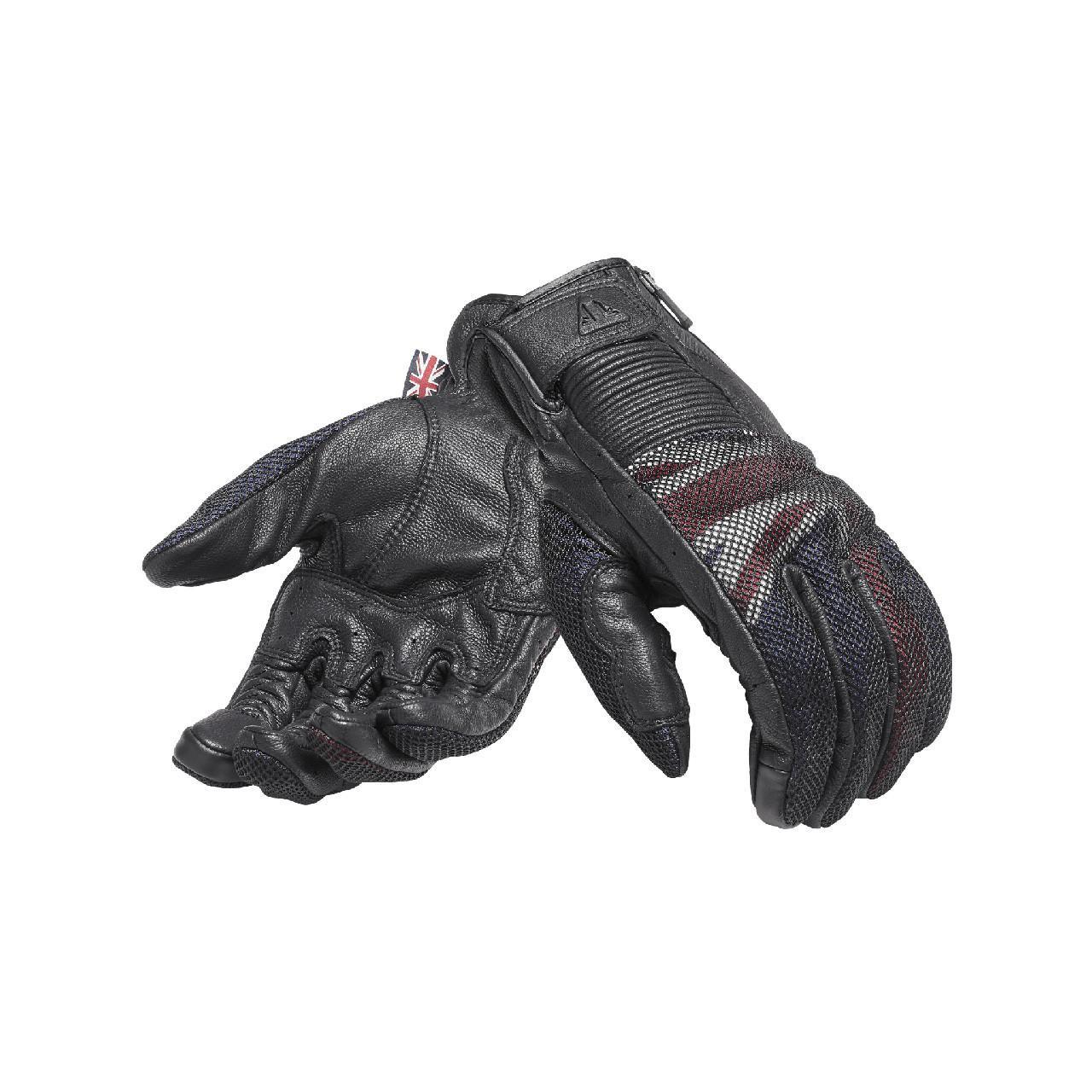 Image of Triumph Flag Mesh Motorcycle Gloves | Triumph Motorcycle Clothing
