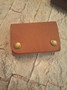 Two Tone Cider w/ Rust Genuine Leather Wallet