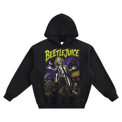 Fleeced Boxy Hoodie #RJRQ