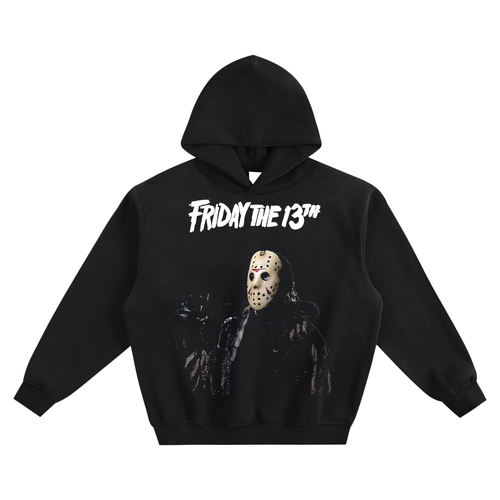 Fleeced Boxy Hoodie #vAgp