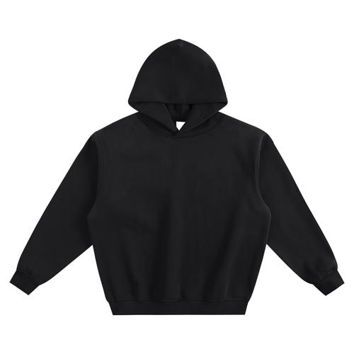 Fleeced Boxy Hoodie #oqcD
