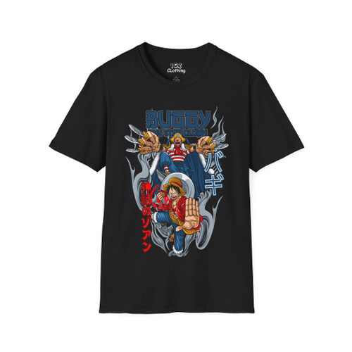 Luffy and Buggy One Piece T-Shirtbvvg