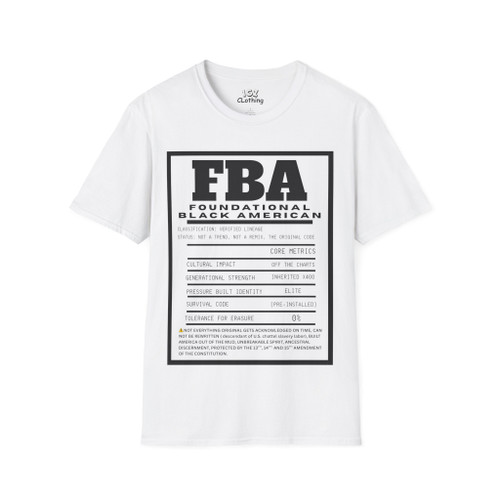 Foundational Black American T-Shirtfg