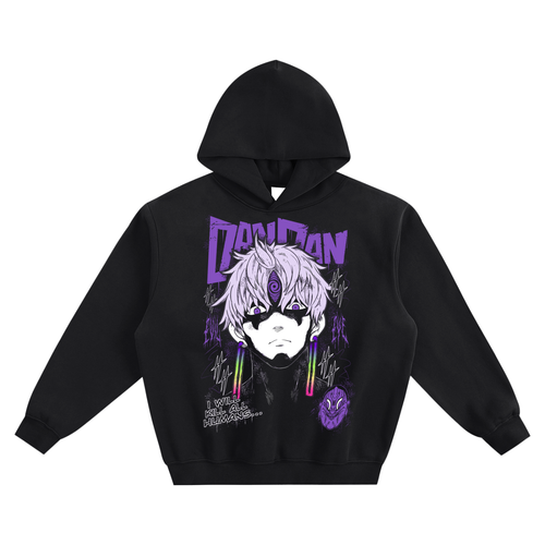 Fleeced Boxy Hoodie #LoaC