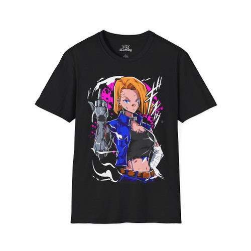Android 18 Dragon Ball T-Shirtm