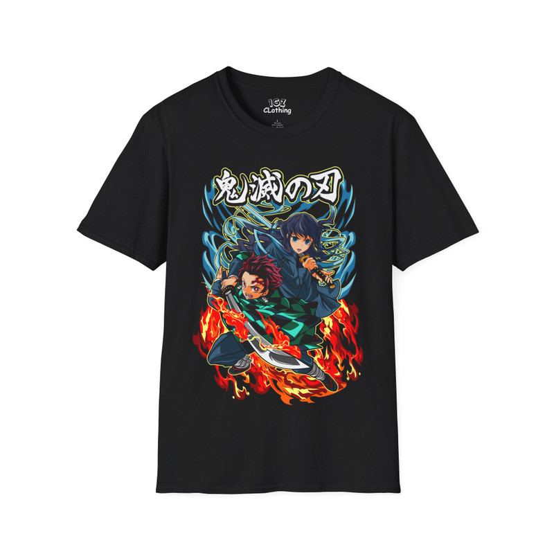 Tanjiro x Muichiro Demon Slayer T-Shirtfghj