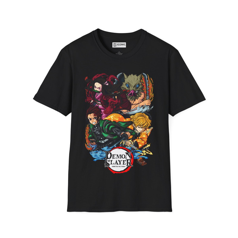 Demon-Slayers Unisex Softstyle T-Shirtgj