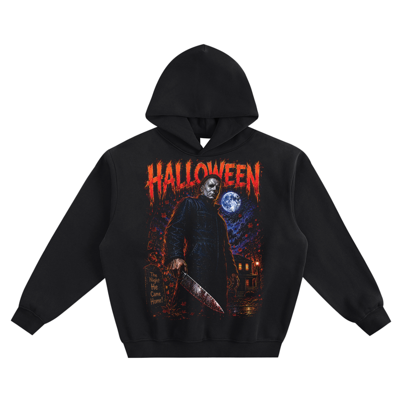Fleeced Boxy Hoodie #OKlj