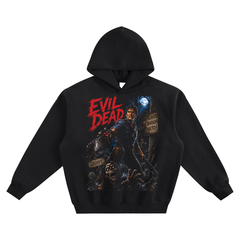 Fleeced Boxy Hoodie #kyEt