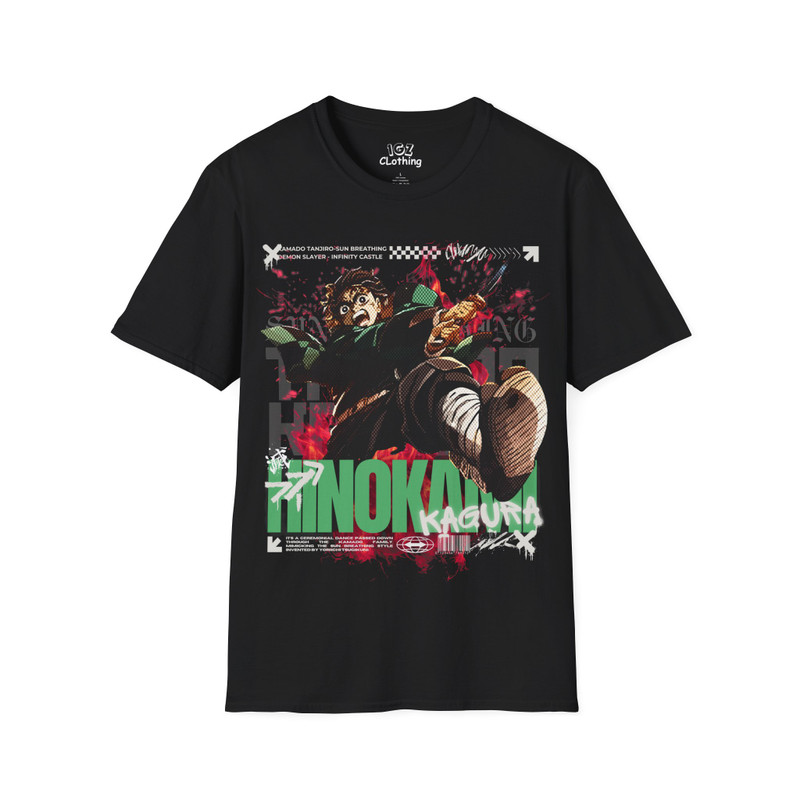 Tanjiro Demon Slayer T-Shirtythgjhhj