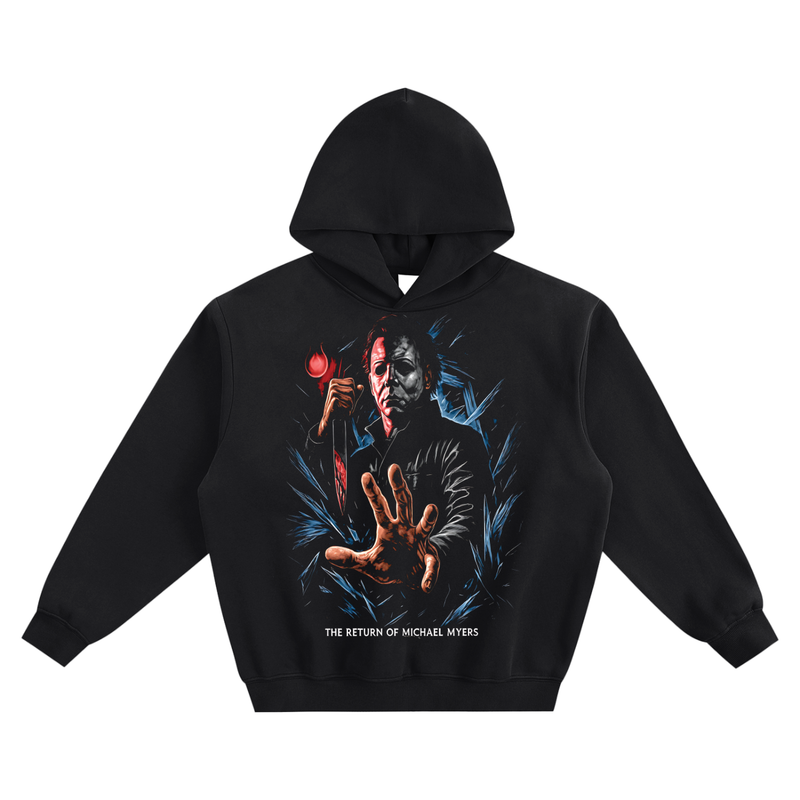 Fleeced Boxy Hoodie #Przd