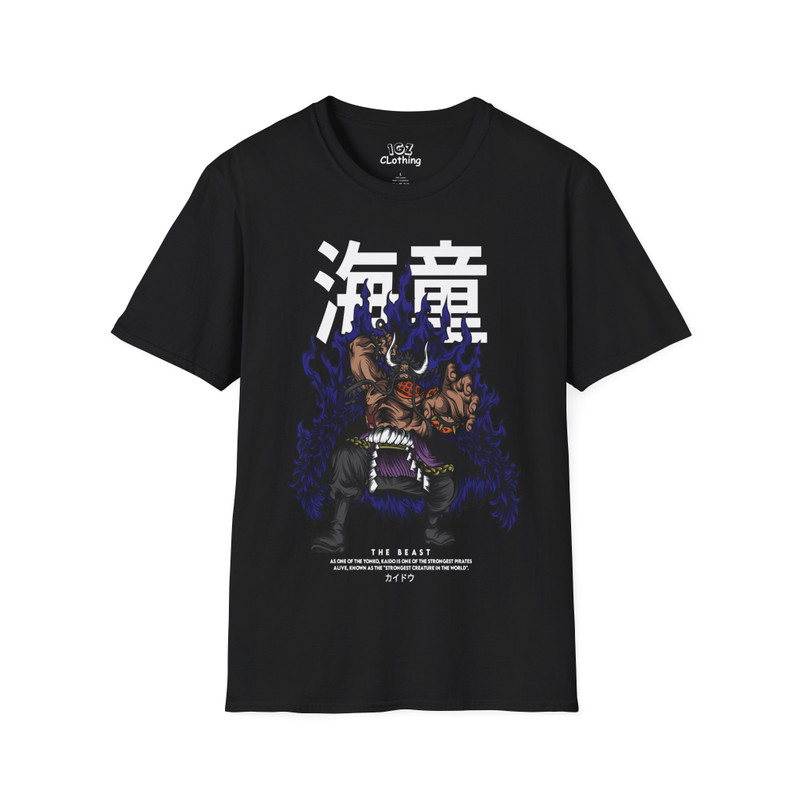 Kaido The Beast One Piece T-shirtmnhj,