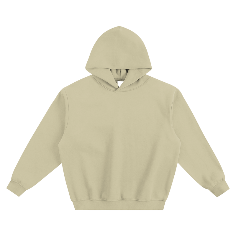 Fleeced Boxy Hoodie #NndT
