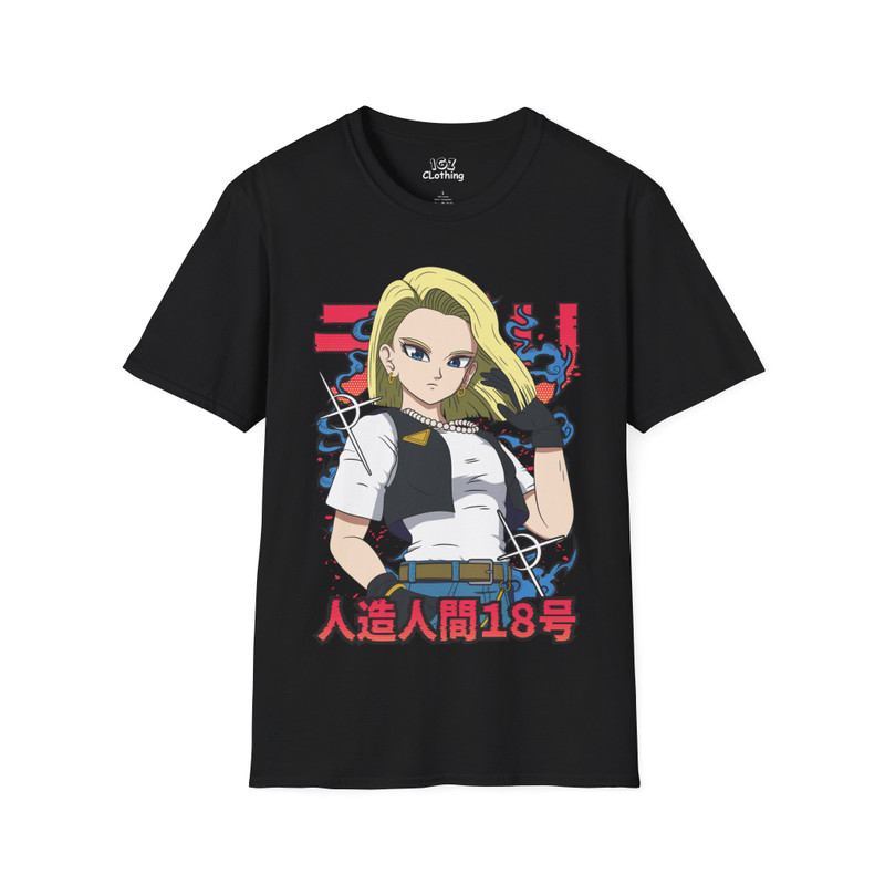 Android 18 Dragon Ball T-Shirtnn