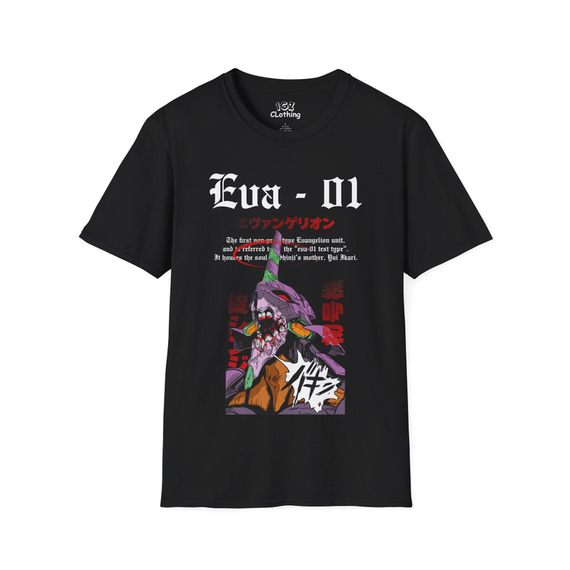 Eva 01 Evangelion T-Shirthjfh
