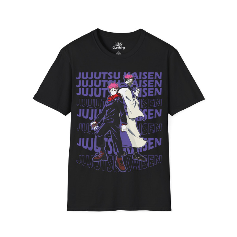 Sukuna & Itadori Jujitsu Kaisen T-Shirtfgh