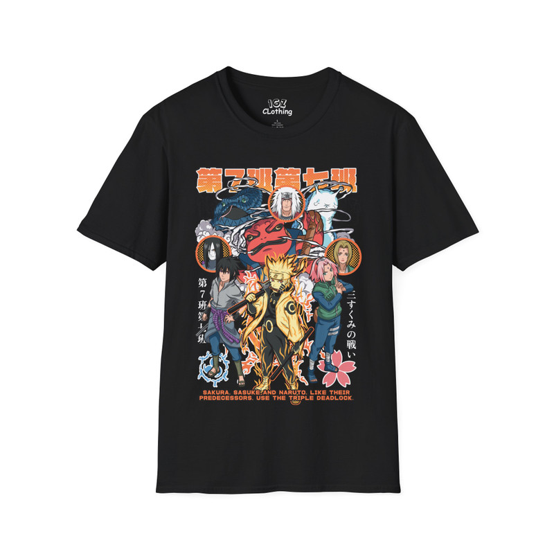 Team 7 Naruto T-Shirthhtg