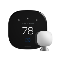 ecobee Premium set to 78 degrees cooling with temperature sensor 