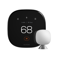 ecobee Premium set to 68 degrees cooling with temperature sensor 
