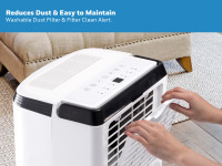 30-pint dehumidifier washable dust filters