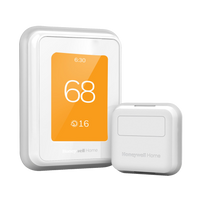 Honeywell Home T9 Smart Thermostat with Sensor set to 68 degrees heating