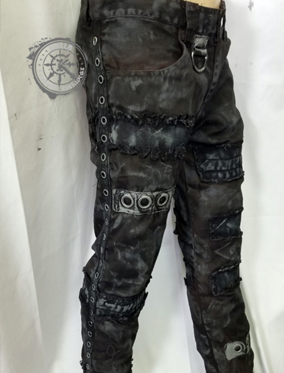 Custom Rock Wear - Denim and Leather Stage Jacket (Allow 3 Months)
