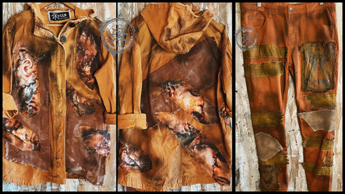 TENEBRAE- Ed Gein Ring Gear Set of Entrance Jacket and Ring Jeans - size XL and w36