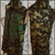 PANGAEA- Postapocalyptic camo sleeveless entrance jacket cloak size unisex 2XL/3XL