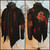 INCENDIUM- jacket with military lapels and red sigil in size M