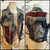 VIKING: Women's denim vest size S with runestone and knotwork trim