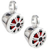 Wakeboarding Tower KICKER 6.5 inch LED Speaker and Bullet Pod Set SEPARATES Wakeboarding Tower KICKER 6.5 inch LED Speaker and Bullet Pod Set SEPARATES