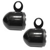 Wakeboarding Tower KICKER 6.5 inch LED Speaker and Black Bullet Pod Set SEPARATES Wakeboarding Tower KICKER 6.5 inch LED Speaker and Black Bullet Pod Set SEPARATES