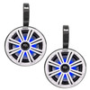 Wakeboarding Tower KICKER 6.5 inch LED Speaker and Black Bullet Pod Set SEPARATES Wakeboarding Tower KICKER 6.5 inch LED Speaker and Black Bullet Pod Set SEPARATES