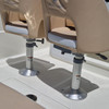 Galaxy Adjustable Seat Mount Pedestal with Locking Slide Seat for Boat, Marine Galaxy Adjustable Seat Mount Pedestal with Locking Slide Seat for Boat, Marine