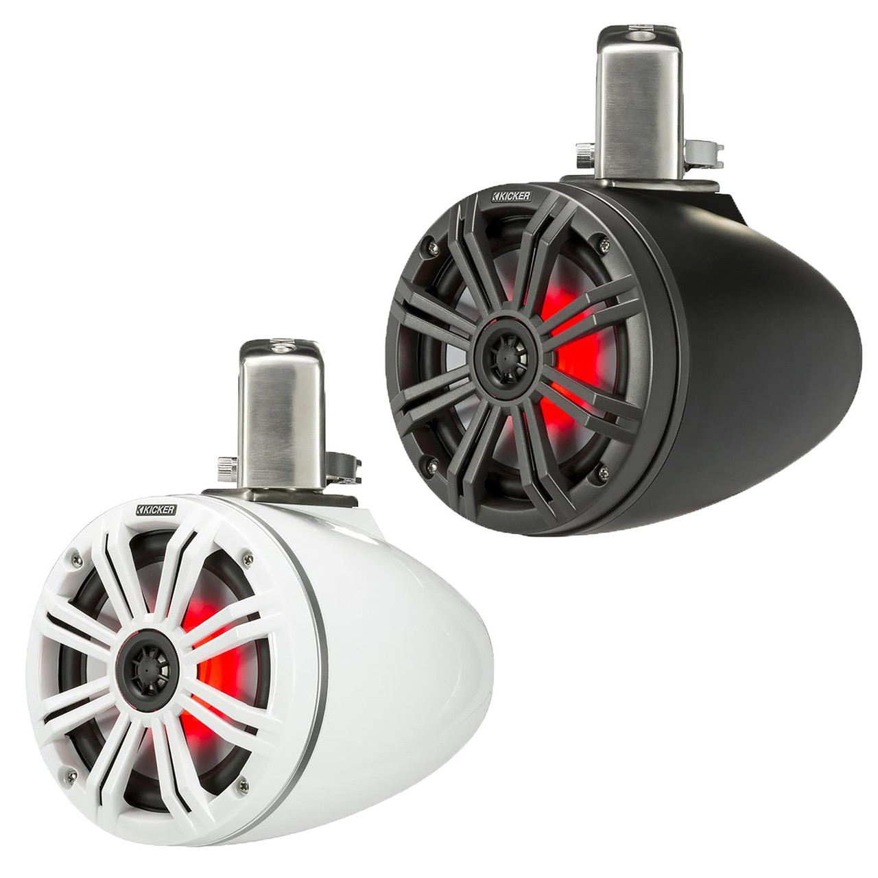 Kicker Speaker Tower Set - LED - 6.5 Inch - 195W