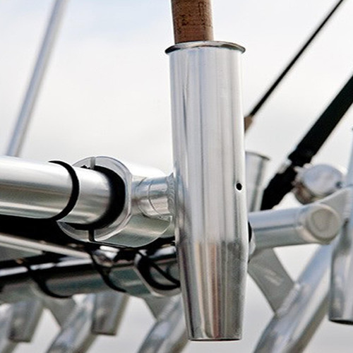 Galaxy Single Fishing Rod Pole Holder / Mount Bracket for Boat Tower, T-Top