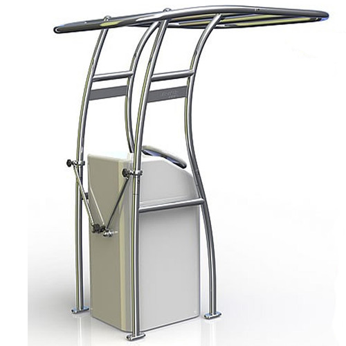 T-Top V-Brace Stabiliser / Strength Kit for a Fishing Boat Centre Console