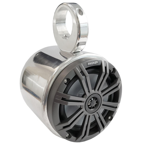 Wakeboarding Tower KICKER 6.5 inch LED Speaker and Bullet Pod Set SEPARATES