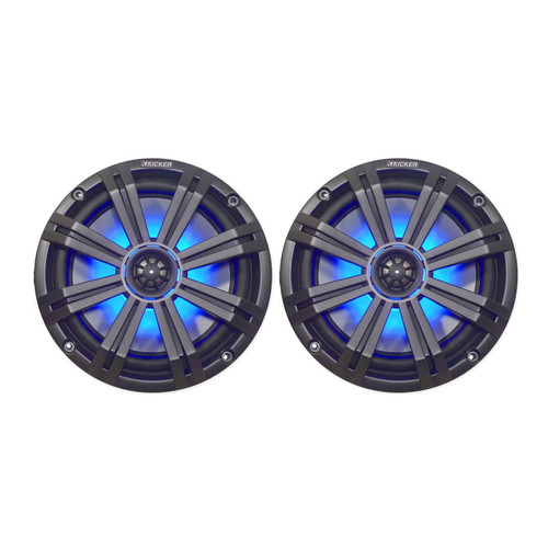 KICKER LED Marine Boat Wakeboarding Speakers - 6.5 inch KA45KM654L