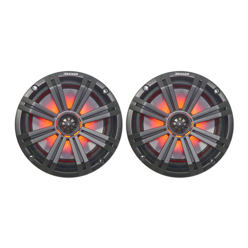 KICKER LED Marine Boat Wakeboarding Speakers - 6.5 inch KA45KM654L