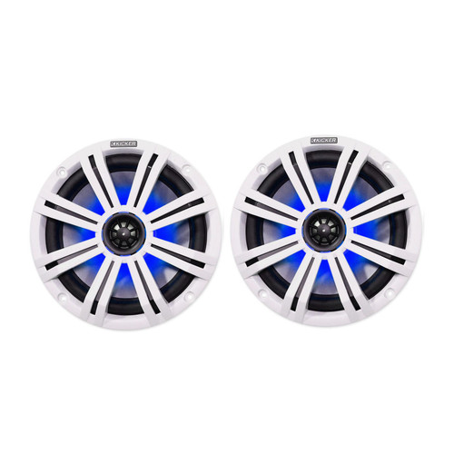 KICKER LED Marine Boat Wakeboarding Speakers - 6.5 inch KA45KM654L