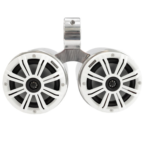 Wakeboarding Tower KICKER 6.5 inch Speaker and Bullet Pod Set COMBINED UNIT