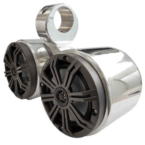 Wakeboarding Tower KICKER 6.5 inch Speaker and Bullet Pod Set COMBINED UNIT