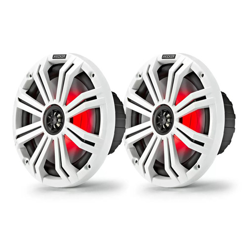 Wakeboarding Tower KICKER 8 inch LED Speaker and Silver Bullet Pod Set - SEPARATES
