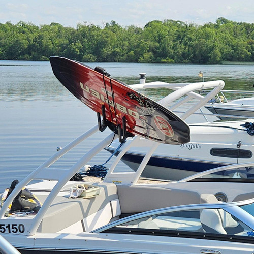 Icon Black Kneeboard and Wakeboarding Dual Rack / Stand / Holder