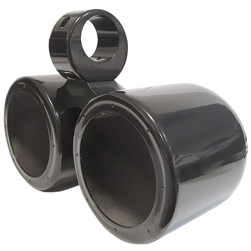 Tower Double Speaker Pods / Cans 6.5 Inch - Black Tower Double Speaker Pods / Cans 6.5 Inch - Black