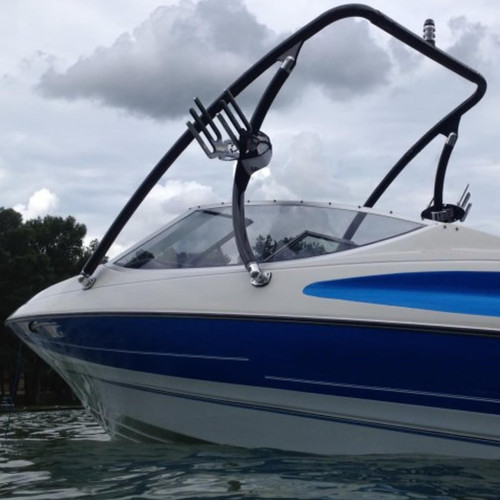 Galaxy BOOST Air Wakeboarding / Ski Boat Tower Beam in Black