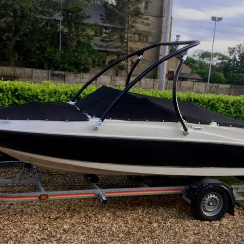 Galaxy BOOST Air Wakeboarding / Ski Boat Tower Beam in Black